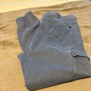 Calvin Klein blue cargo pants size 40x32